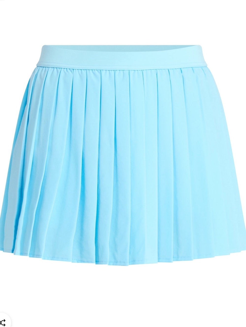 No Boundaries Light Blue Pleated Mini Tennis Skirt